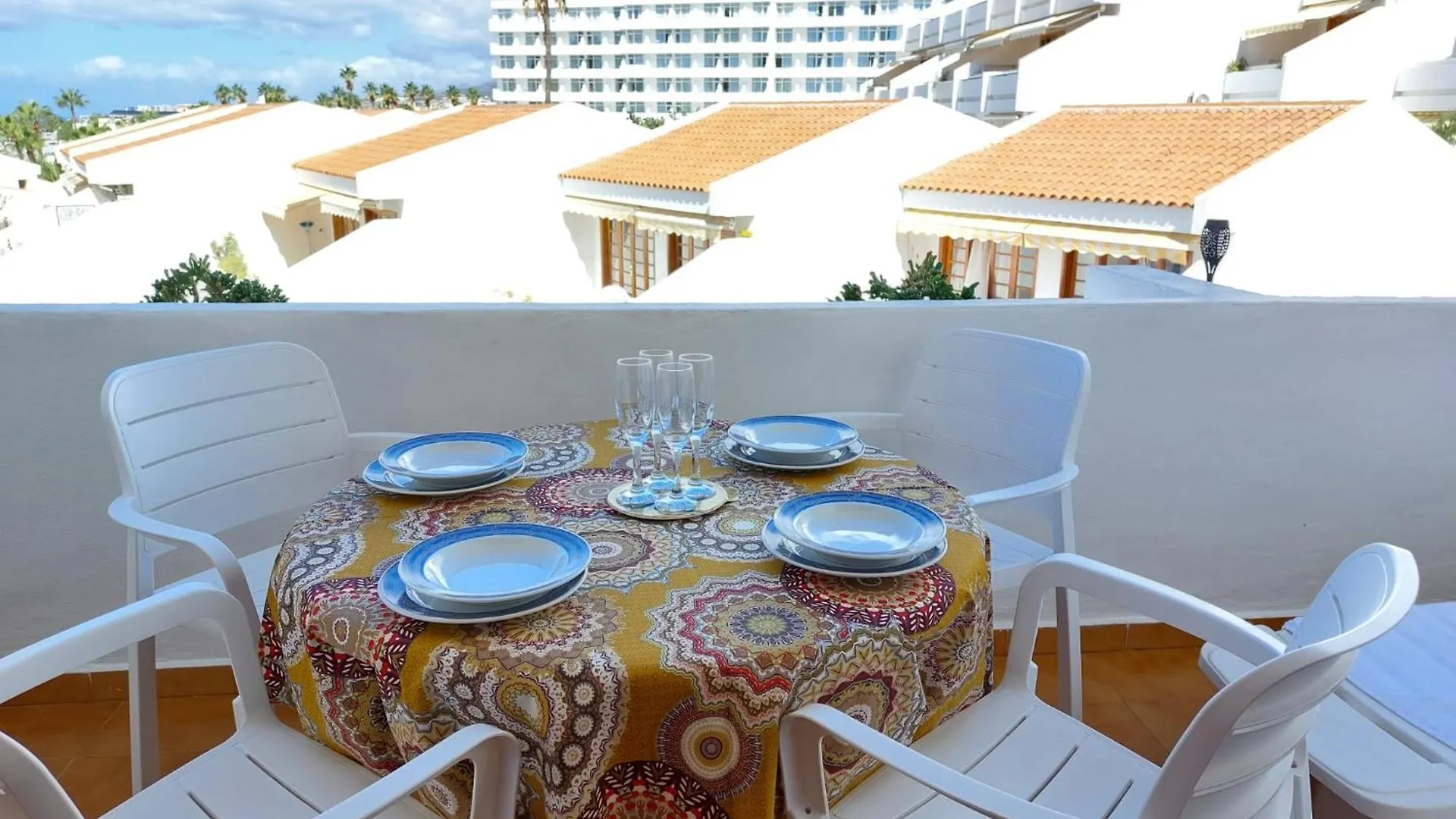 Apartamento Helena En Garden City Con Piscina Climatizada Playa Feñabe